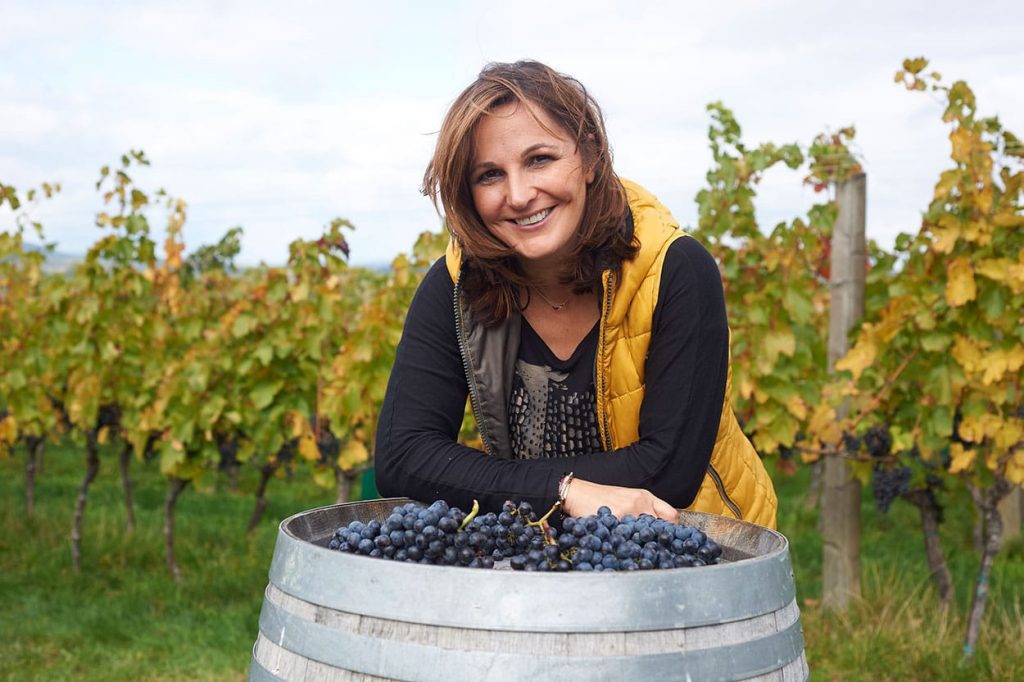 Silvia Heinrich, Inhaberin des Weingut Heinrich, Deutschkreutz